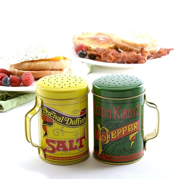 Norpro 713 Salt and Pepper Shaker Set - 4in, 10oz, Multicolor | Stylish Kitchen Essential - Image 5