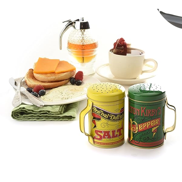 Norpro 713 Salt and Pepper Shaker Set - 4in, 10oz, Multicolor | Stylish Kitchen Essential - Image 6