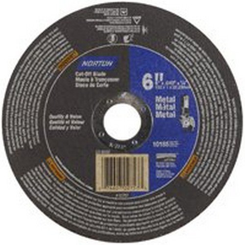 "Buy Norton 02757 6" X 7/8" Metal RightCut Cut-Off Blade - Durable & Efficient for Precision Cutting"