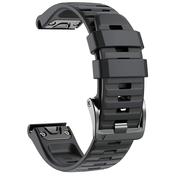 NotoCity 22mm Watchbands for Fenix 6 7 5 Plus Forerunner 935 945 965 Approach S60 S62 Quatix 5 Black Durable Replacement Band