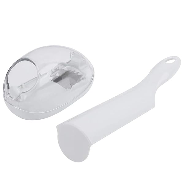 Novelty Corn Stripping Tool Practical Corn Peeler Cob Remover Safe Corn Shaver Gadget for Easy Corn Removal and Hand Protection White - Image 8