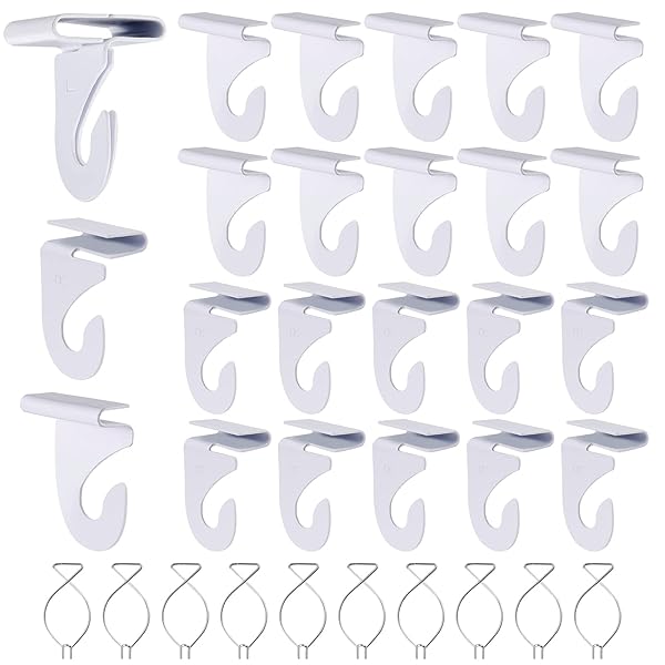 OALEN 20 Heavy Duty Drop Ceiling Hooks for Classrooms and Offices Ideal for Hanging Plants and Decorations - Image 3