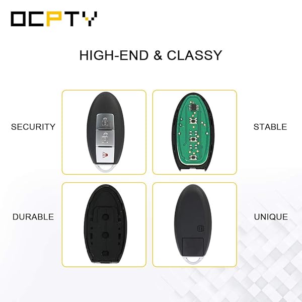 OCPTY Keyless Entry Remote Control Key Fob for Nissan Sentra Versa Frontier Murano Pathfinder Xterra 2002-2016 KBRASTU15 CWTWB1U415 CWTWB1U733 CWTWB1U821 - Image 6