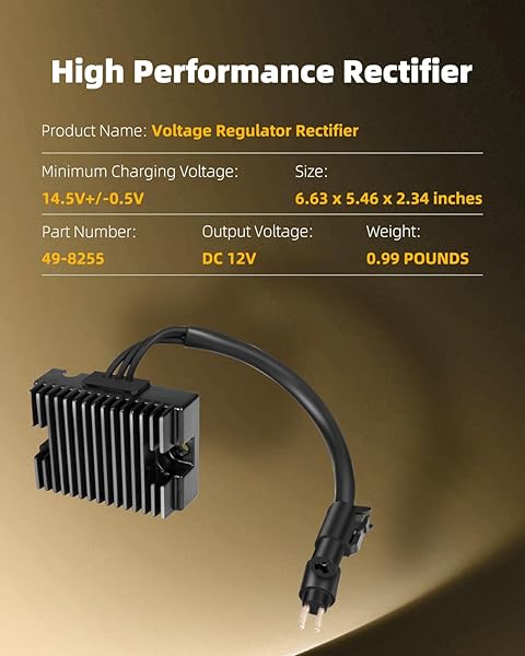 OCPTY Voltage Regulator Rectifier Compatible with 1994-2003 Sportster 1200 and 883 Models - Image 4