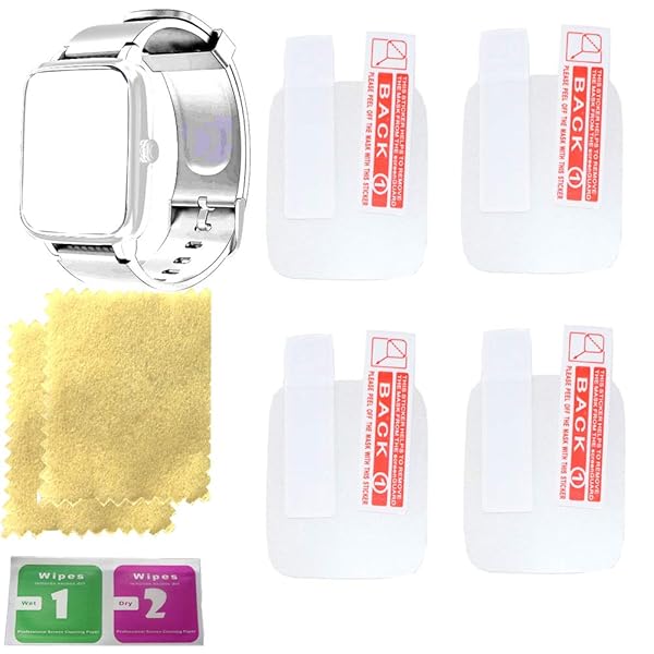 OCTelect Screen Protector for Fitpolo 1.3 Inch Fitness Watch 4 Pack