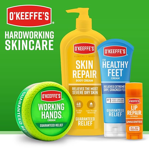 OKeeffes Working Hands Hand Cream 6.8 oz Value Size Jar 2 Pack Repairing Skincare for Extreme Dryness and Cracked Hands - Image 8