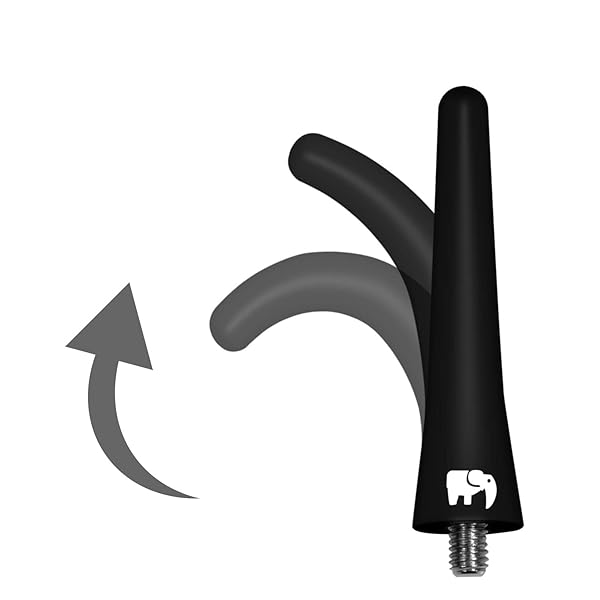 ONE250 Short Copper Core Antenna 2.5 inch for Chevy Silverado Colorado Equinox Avalanche Optimized FM AM Reception 1999-2024 - Image 7