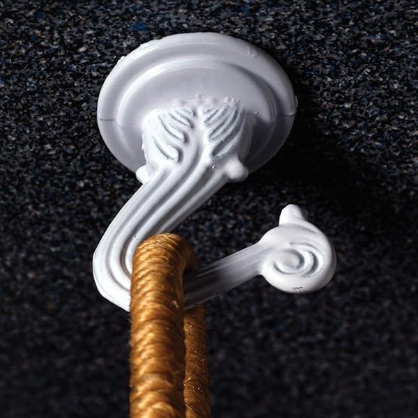 OOK 50330 Jumbo Swag Hook with Hardware - Durable White Hanging Solution for Home Decor - Image 7