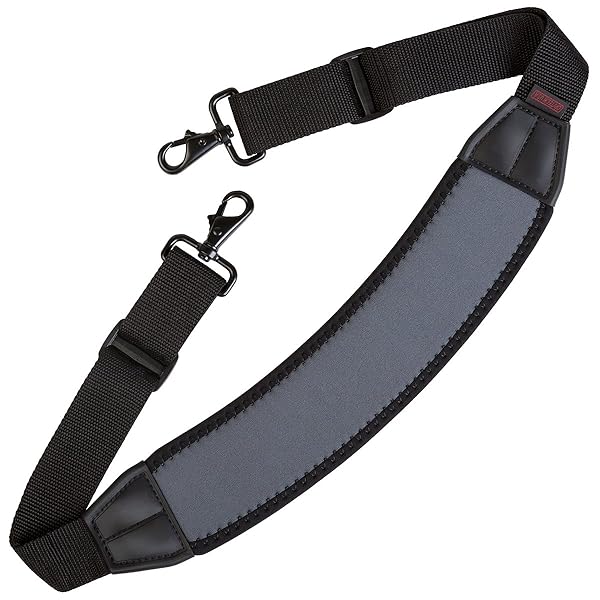 OP/TECH USA OP/TECH USA S.O.S. Curve Strap (Steel) for Bags, Briefcases & Luggage - Durable & Comfortable