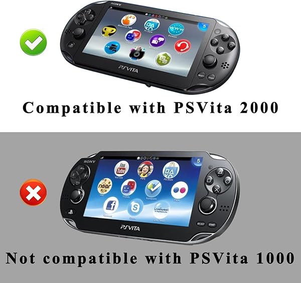 OSTENT Silver Aluminum Skin Case for Sony PS Vita PCH-2000 - Colorful Protective Cover - Image 6