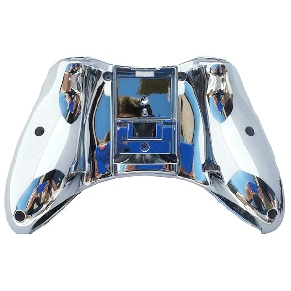 OSTENT Silver Controller Shell Case for Xbox 360 Wireless - Durable & Stylish Housing - Image 5