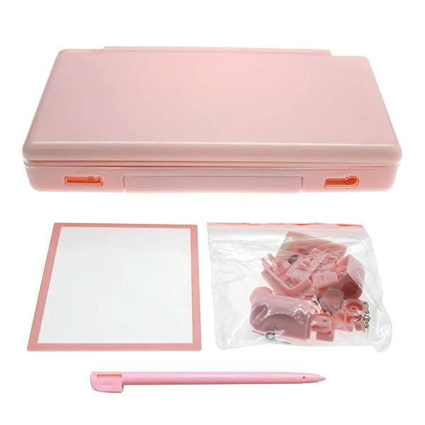 OSTENT Pink Replacement Housing Shell Kit for Nintendo DS Lite NDSL - Full Repair Parts - Image 5