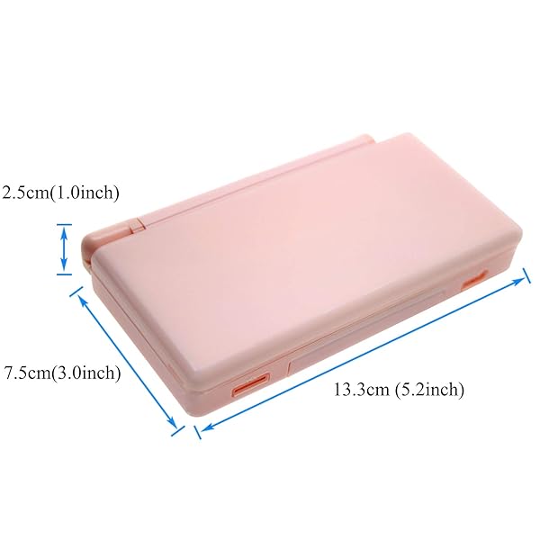 OSTENT Pink Replacement Housing Shell Kit for Nintendo DS Lite NDSL - Full Repair Parts - Image 8
