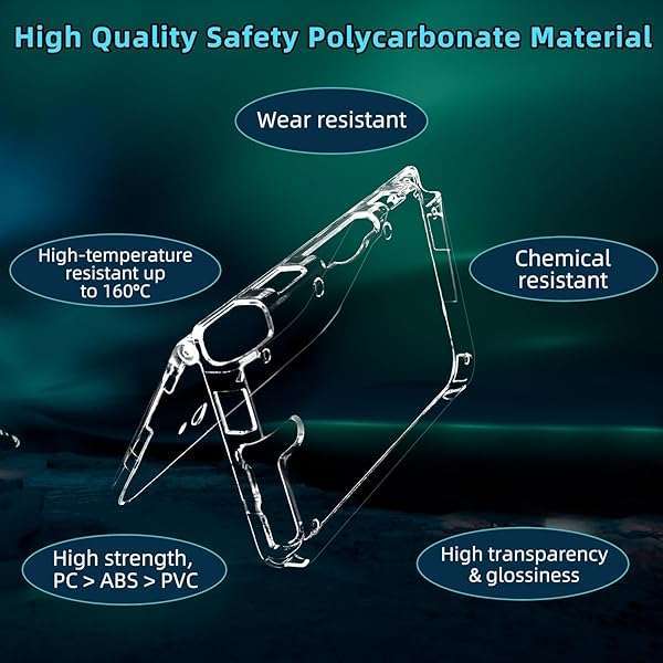 OSTENT Clear Crystal Hard Case for Nintendo 3DS XL LL - Durable Protective Cover in Clear White - Image 5