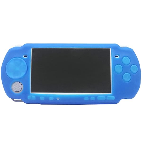 OSTENT Soft Protector Silicon Travel Carry Case Skin Cover Pouch Sleeve for Sony PSP 2000 3000 Color Blue - Image 6