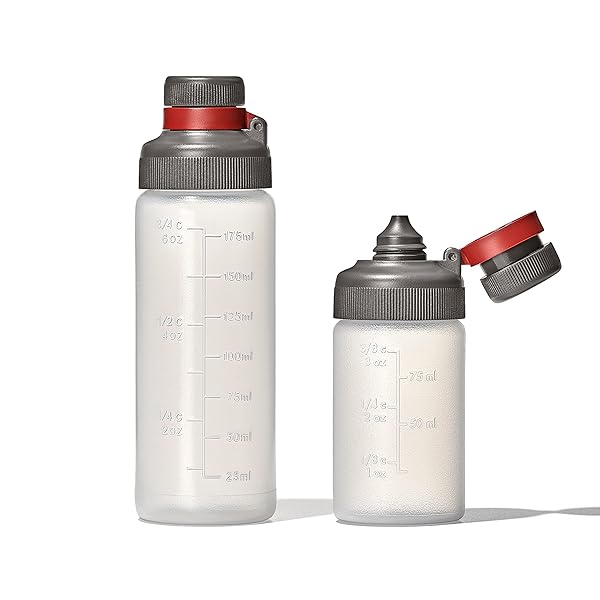 OXO OXO Outdoor Leakproof Squeeze Bottle Set - 3 & 6 oz for Easy Travel & Storage