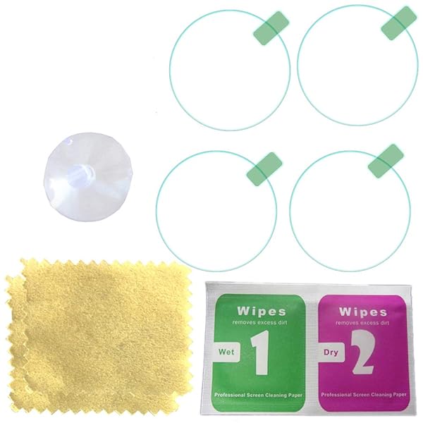 Octelect 46mm Tempered Glass Screen Protector for Smart Watch Bezel - Ultimate Protection