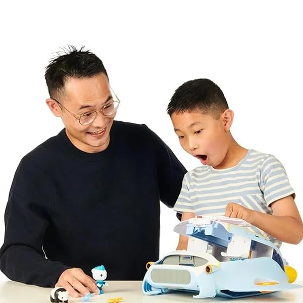 Octonauts Above & Beyond Octoray Playset: 7-Piece Set with 25+ Lights & Sounds, Figure & Accessories Included! - Image 10