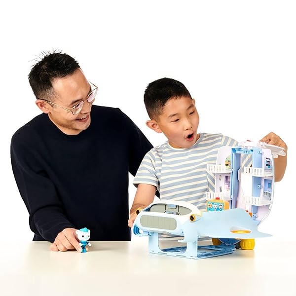 Octonauts Above & Beyond Octoray Playset: 7-Piece Set with 25+ Lights & Sounds, Figure & Accessories Included! - Image 11