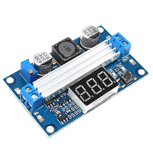 Onyehn DC-DC Boost Voltage Converter Module 100W Adjustable Output 3.5-35V Power Regulator Board with LED Voltage Meter 2 Pack - Image 5