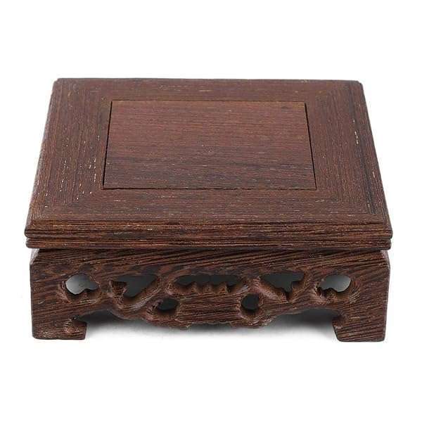 Oriental Furniture Wooden Display Stand for Teapots, Vases & Bonsai - Perfect Office Decoration - Image 10