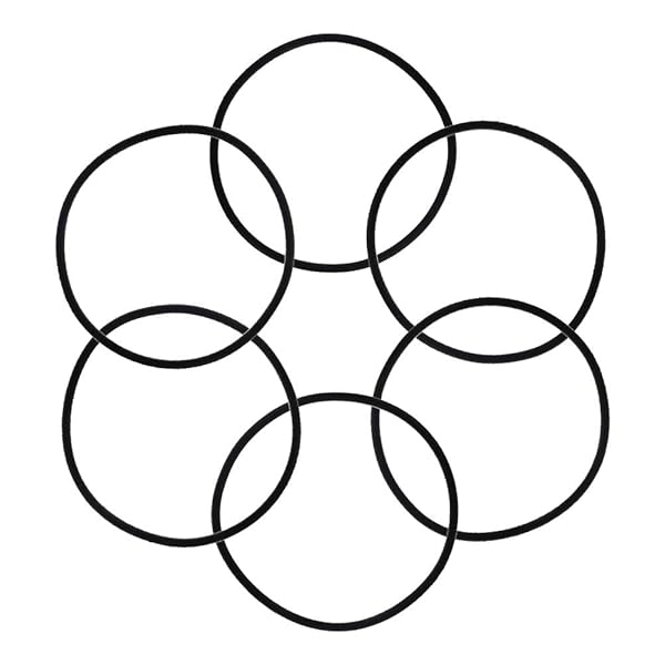 Othmro 10pcs Nitrile Rubber O-Rings 42mm OD 39mm ID 1.5mm Width Metric Buna-N Sealing Gasket for Reliable Sealing Solutions