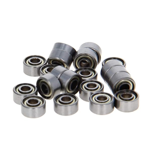 Othmro 20Pcs 693ZZ Deep Groove Ball Bearings Double Sealed Carbon Steel 3x8x4mm for Scooters Elevators Skateboards and More