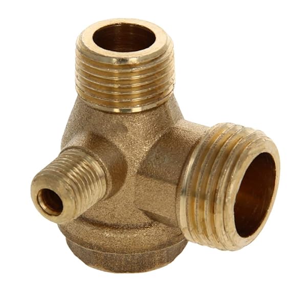 Buy Othmro 3Pcs Brass Air Compressor Check Valve - Male Threaded Non-Return Valve for Pneumatic Tools