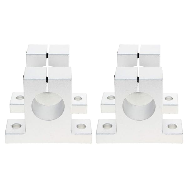 OTHMRO 4Pcs Linear Motion Rail Ball Bearing - Aluminum Guide Support for 30mm Shaft