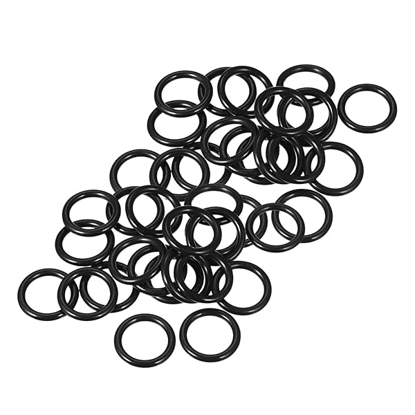 Othmro Othmro 50pcs Nitrile Rubber O-Rings 11.5mm OD 8.5mm ID 1.5mm Width Metric Sealing Gasket for Reliable Performance