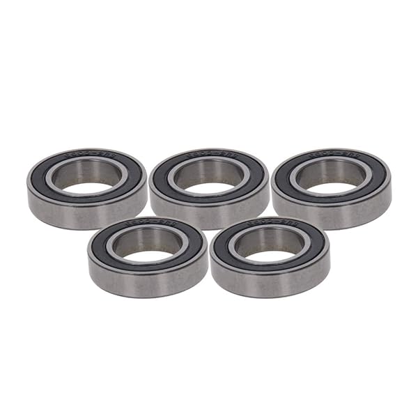 Othmro Othmro 6903 2RS Deep Groove Ball Bearings 5Pcs 17x30x7mm Double Sealed High Carbon Chromium for Scooters Dental Equipment Elevators