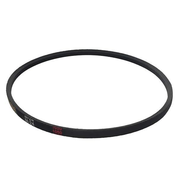 Othmro M-24 Drive V Belt 24in Inner Girth Industrial Power Rubber Transmission Belt for Lawn Mower Replacement Upper Deck