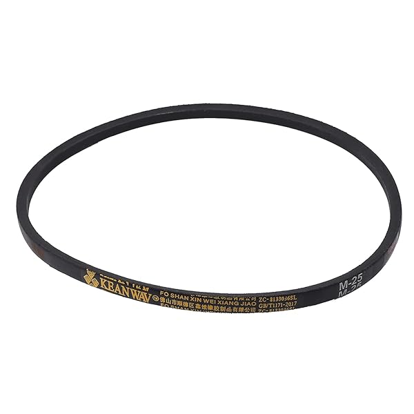 Othmro M-25 Drive V Belt 2.08 Feet Inner Girth Industrial Power Rubber Transmission Belt for Lawn Mower Replacement Drive Belt