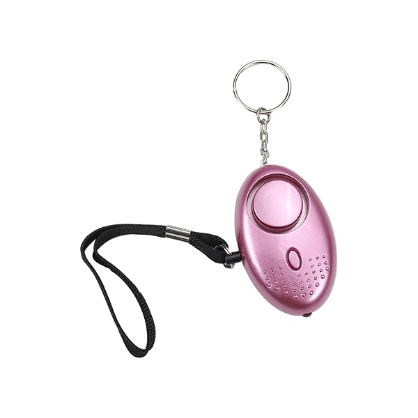 Othmro Safe Sound Personal Alarm 4 Pack 120DB Keychain Emergency Safety Alarm with LED Lights for Women Men Children Elderly Purple