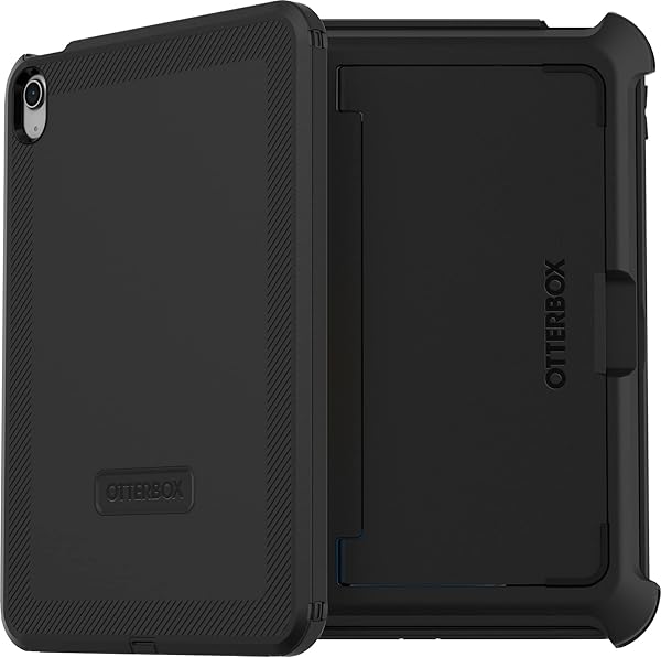 OtterBox Defender Series Case for iPad 10th Gen Black Durable Protection Non-Retail Packaging