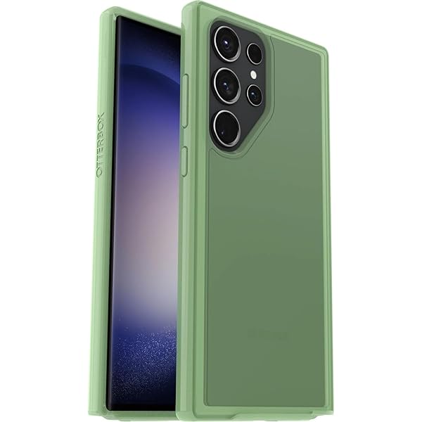OtterBox Galaxy S23 Ultra Symmetry Series Case Leaf It Alone Green Non-Retail Packaging