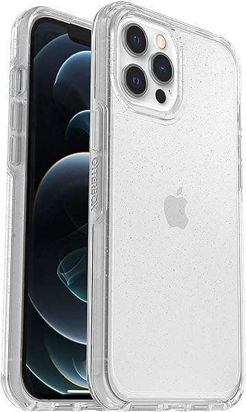 OtterBox OtterBox Symmetry Clear Case for iPhone 12 Pro Max, Shockproof, Drop Proof, Protective Thin Case, 3x tested to Military Standard, Stardust