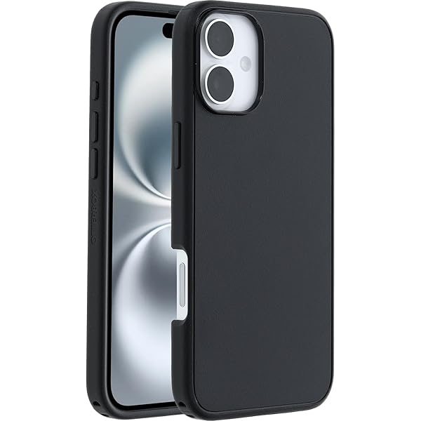 OtterBox Symmetry Series MagSafe Case for iPhone 16 Plus Shockproof Drop Proof Protective Thin Case Black