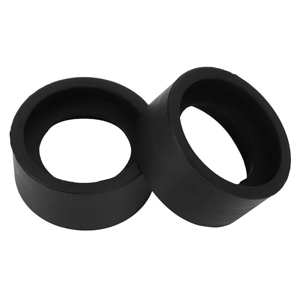 Oumefar 2 PCS Eyepiece Cover for Binoculars Standard Rubber Protectors 36mm Diameter Eye Guards to Reduce Impact