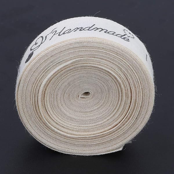 Handmade with Love Cotton Ribbon Tape - Perfect Sewing Tags & Gift Wrapping Labels - Image 4