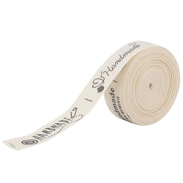 Handmade with Love Cotton Ribbon Tape - Perfect Sewing Tags & Gift Wrapping Labels - Image 5