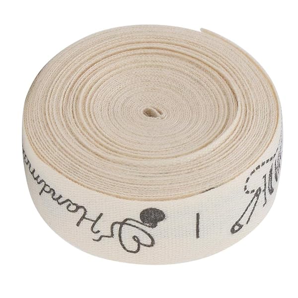 Handmade with Love Cotton Ribbon Tape - Perfect Sewing Tags & Gift Wrapping Labels - Image 6