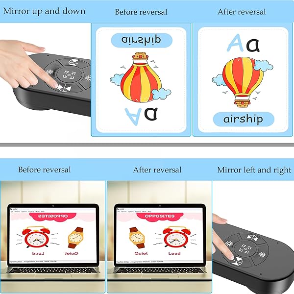 PAKOTOO 8MP USB Document Camera for Teachers and Classroom for A3 A4 Size with Dual Mic, 3-Level LED Light, Up and Down, Left and Right Image - Image 4