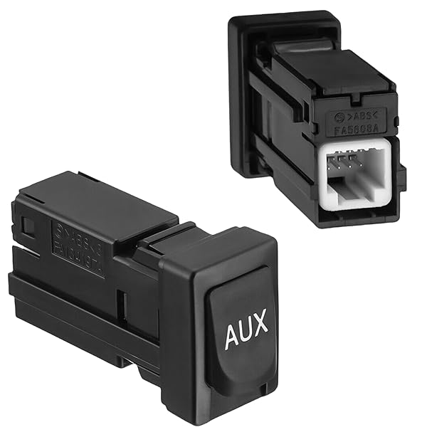 PANNUOSCS Aux Port Replacement for 2007-2014 Toyota Models - Compatible with Corolla, Tundra, RAV4, Tacoma & More