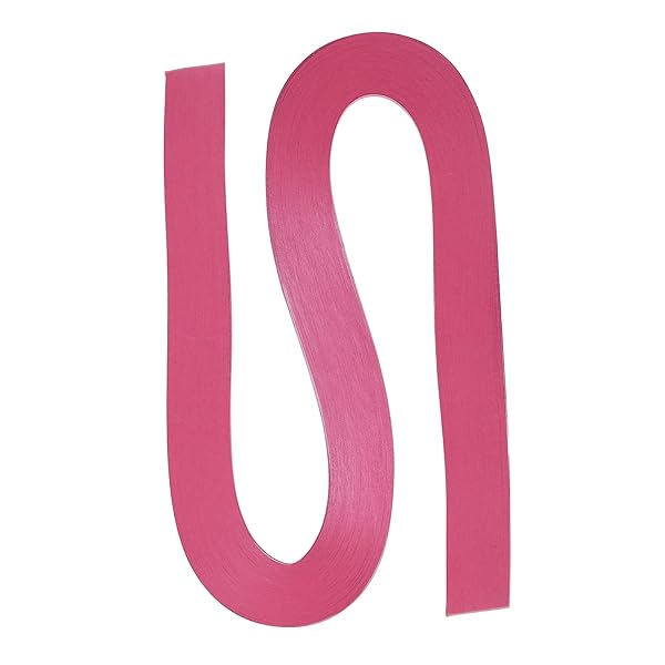 PATIKIL Quilling Strips Paper 120pcs 1 8"(3mm) 54cm Origami Paper Quilling Strip for Art DIY Hand Craft Christmas Rose Red