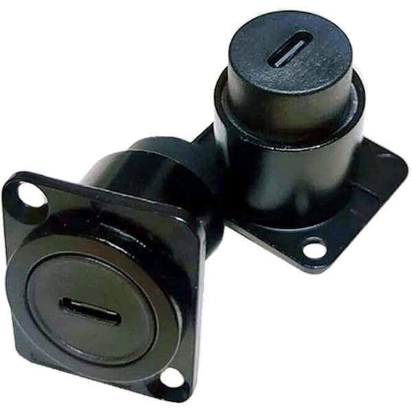 Buy PENGLIN 2PCS USB 3.1 Type C Panel Mount Coupler - Female to Female Bulkhead Extension Adapter - Image 4