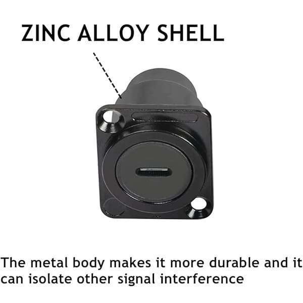 Buy PENGLIN 2PCS USB 3.1 Type C Panel Mount Coupler - Female to Female Bulkhead Extension Adapter - Image 6