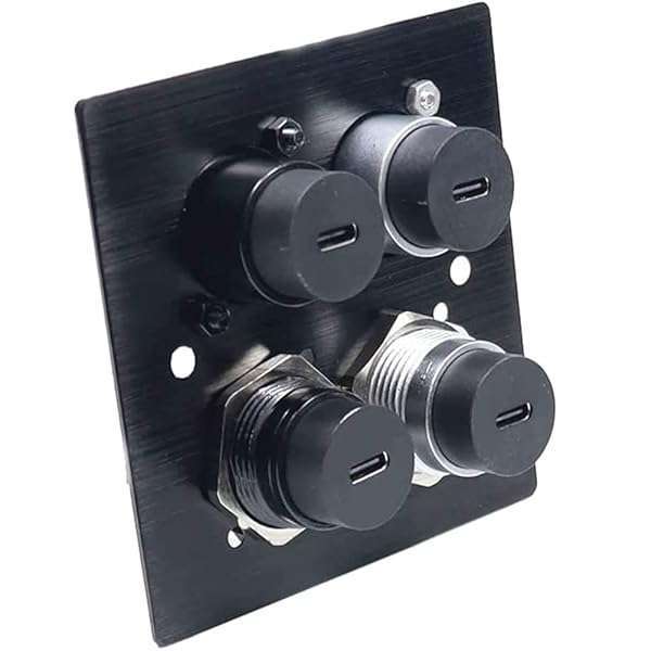 Buy PENGLIN 2PCS USB 3.1 Type C Panel Mount Coupler - Female to Female Bulkhead Extension Adapter - Image 9