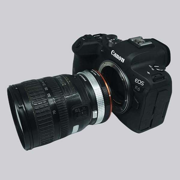 PHOLSY Lens Mount Adapter: Nikkor G/F/AI/AIS/D/AF-S to Canon EOS RF with Aperture Control - Image 4