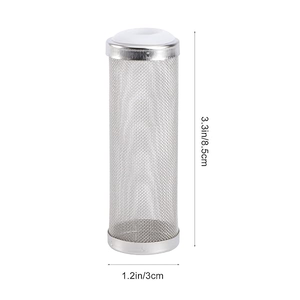 POPETPOP 16mm Stainless Steel Mesh Filter Media Cover for Aquariums - Durable & Efficient - Image 4